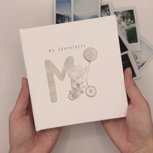 Personalized Elephant Letter Handmade Photo Album
