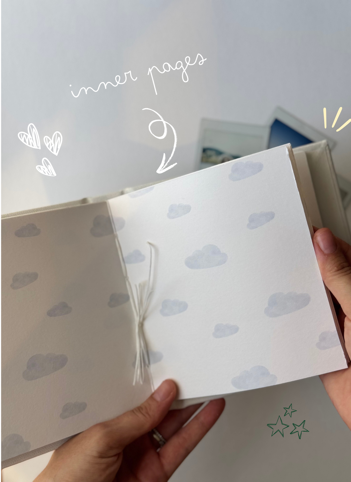 Boy Air Balloon Mini Photo Album