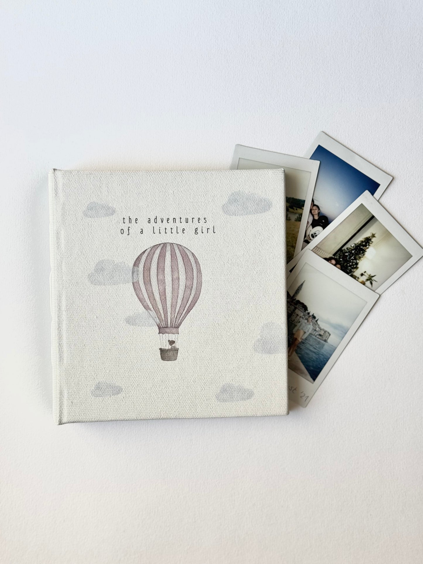 Girl Air Balloon Mini Photo Album