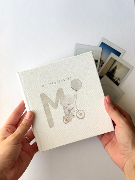 Elephant Letter Mini Photo Album