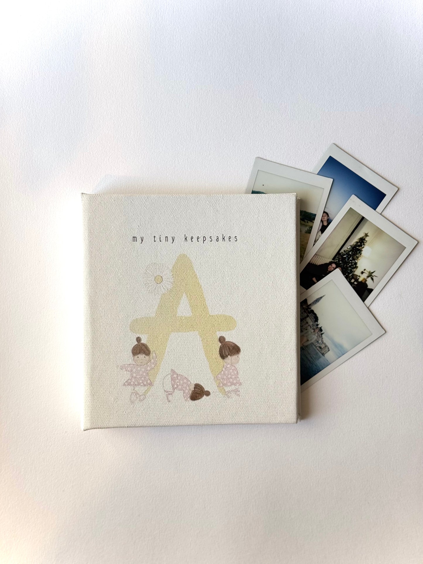 Ballerina Letter Mini Photo Album