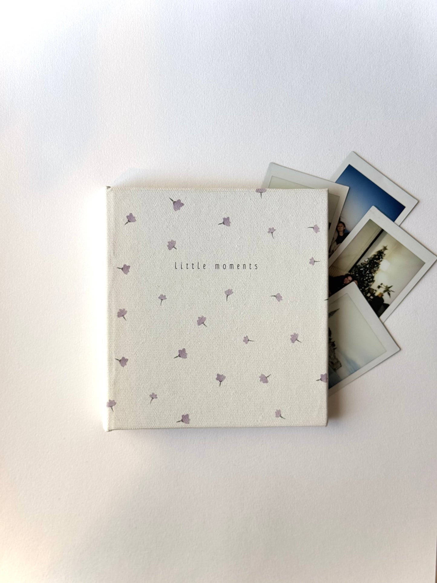 Lilac Flowers Mini Photo Album