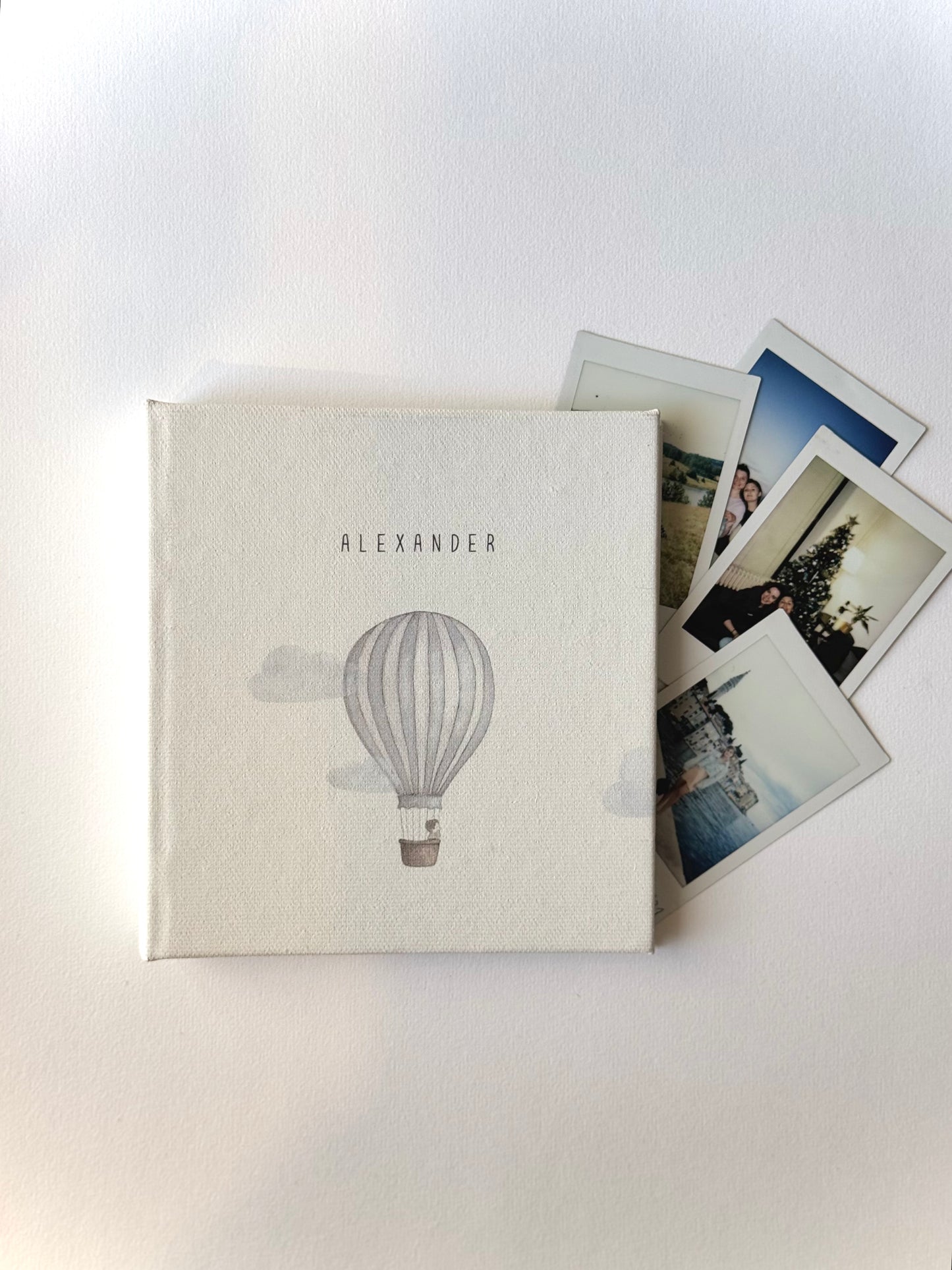 Boy Air Balloon Mini Photo Album