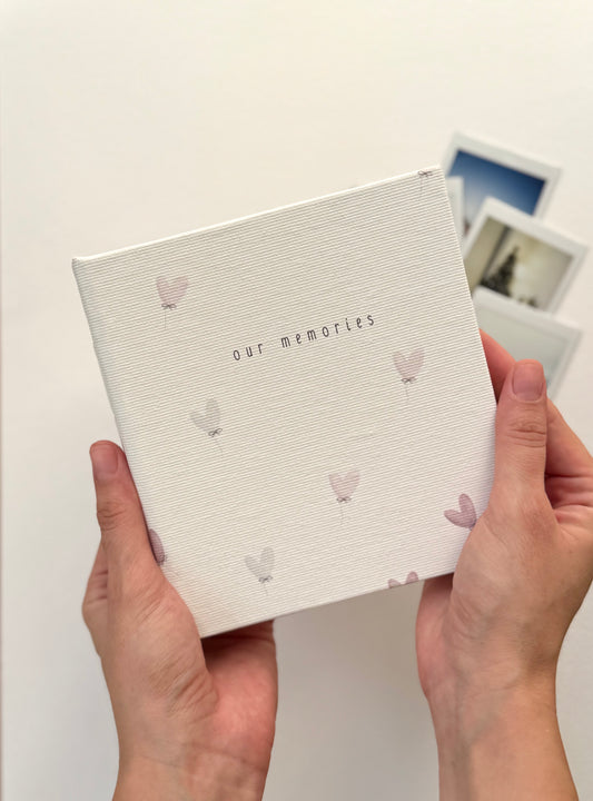Hearts Mini Photo Album