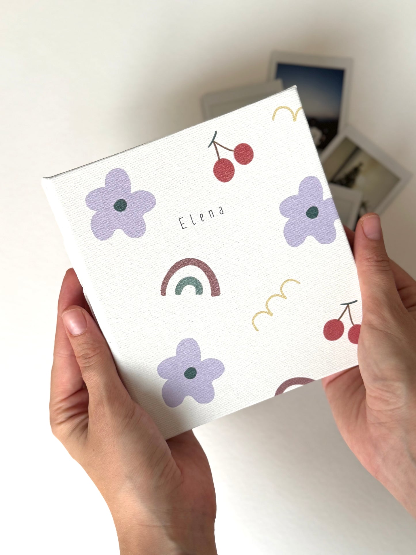 Flower Cherry Mini Photo Album