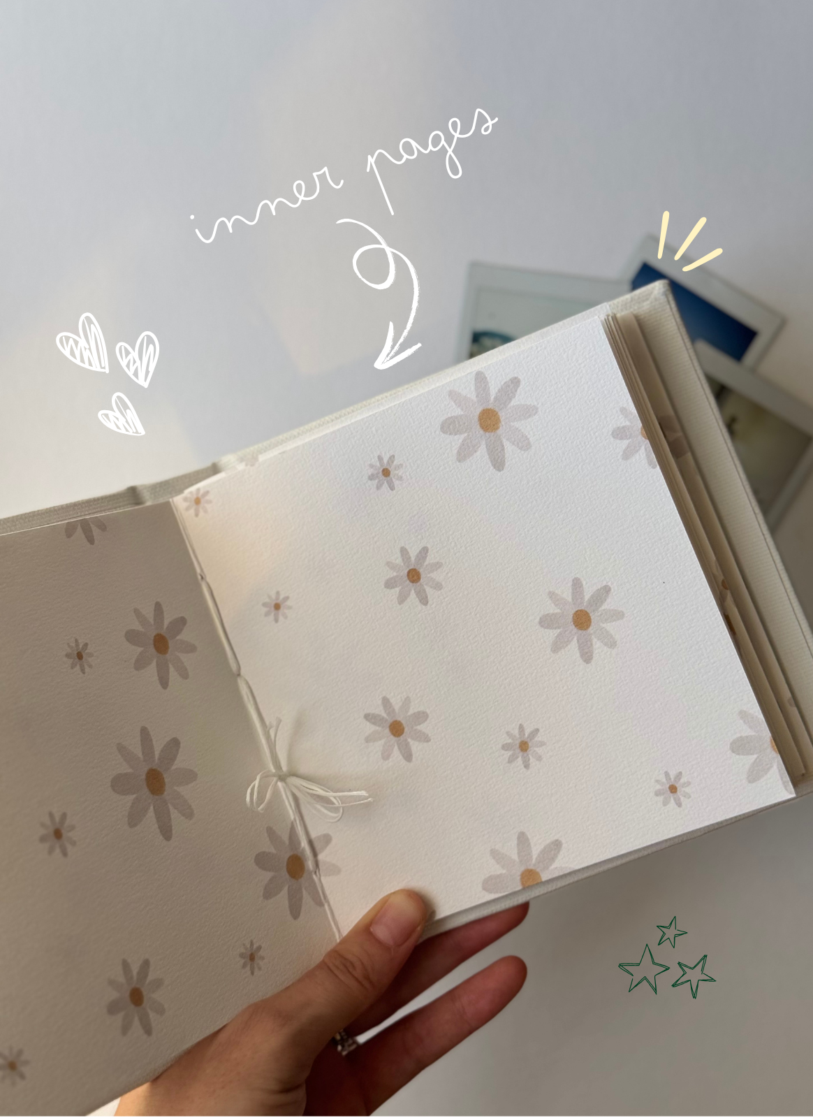 Ballerina Letter Mini Photo Album