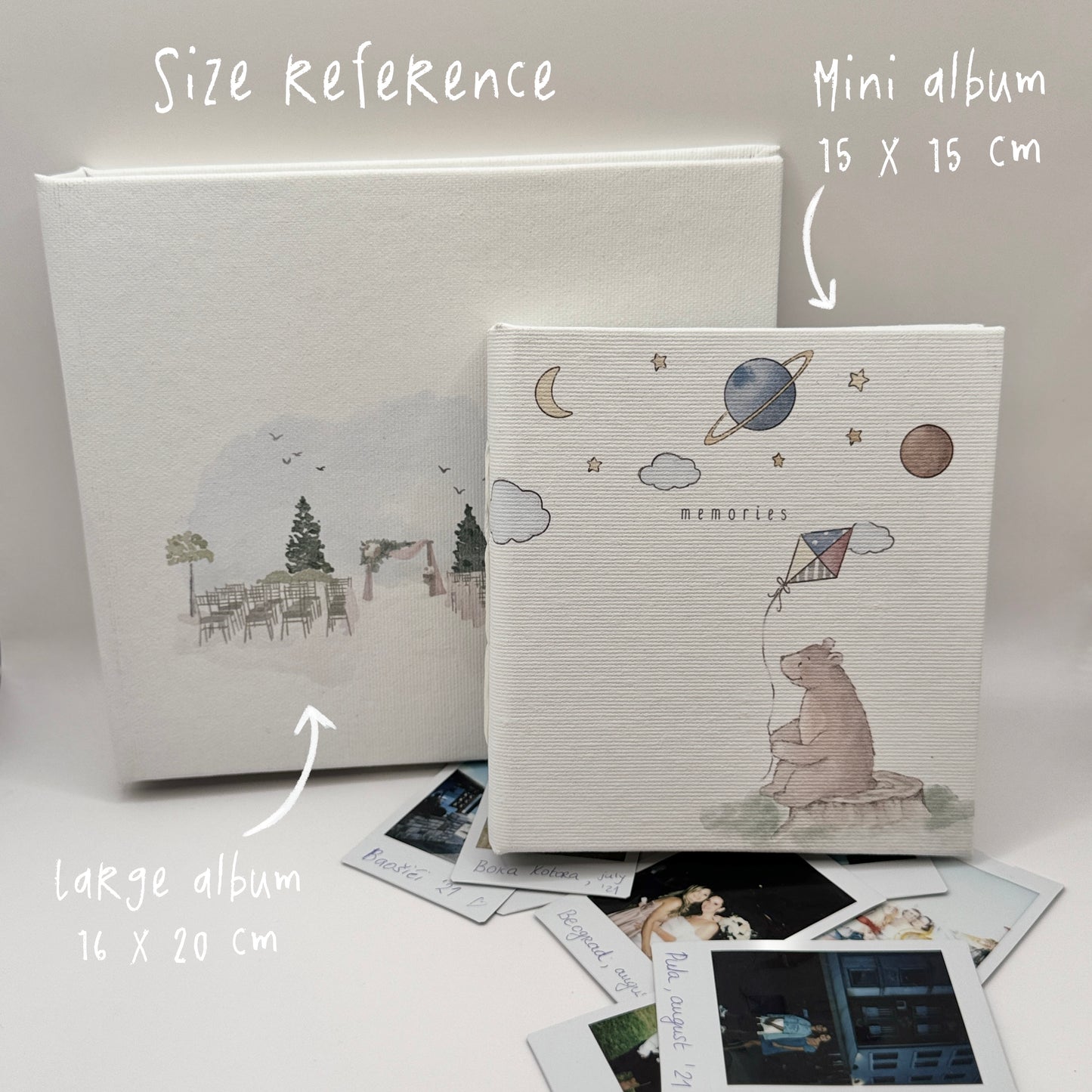 Personalized Boy Air Balloon Handmade Photo Album