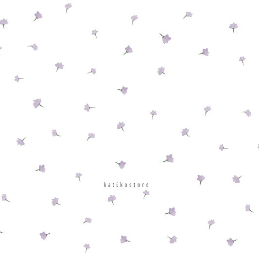 Personalized Lilac Flowers Handmade Photo Album