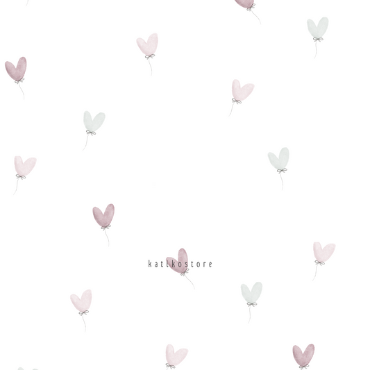 Personalized Heart Balloon Handmade Photo Album