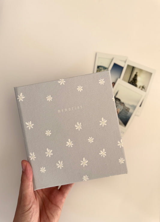 Personalized Flowers Handmade Photo Album