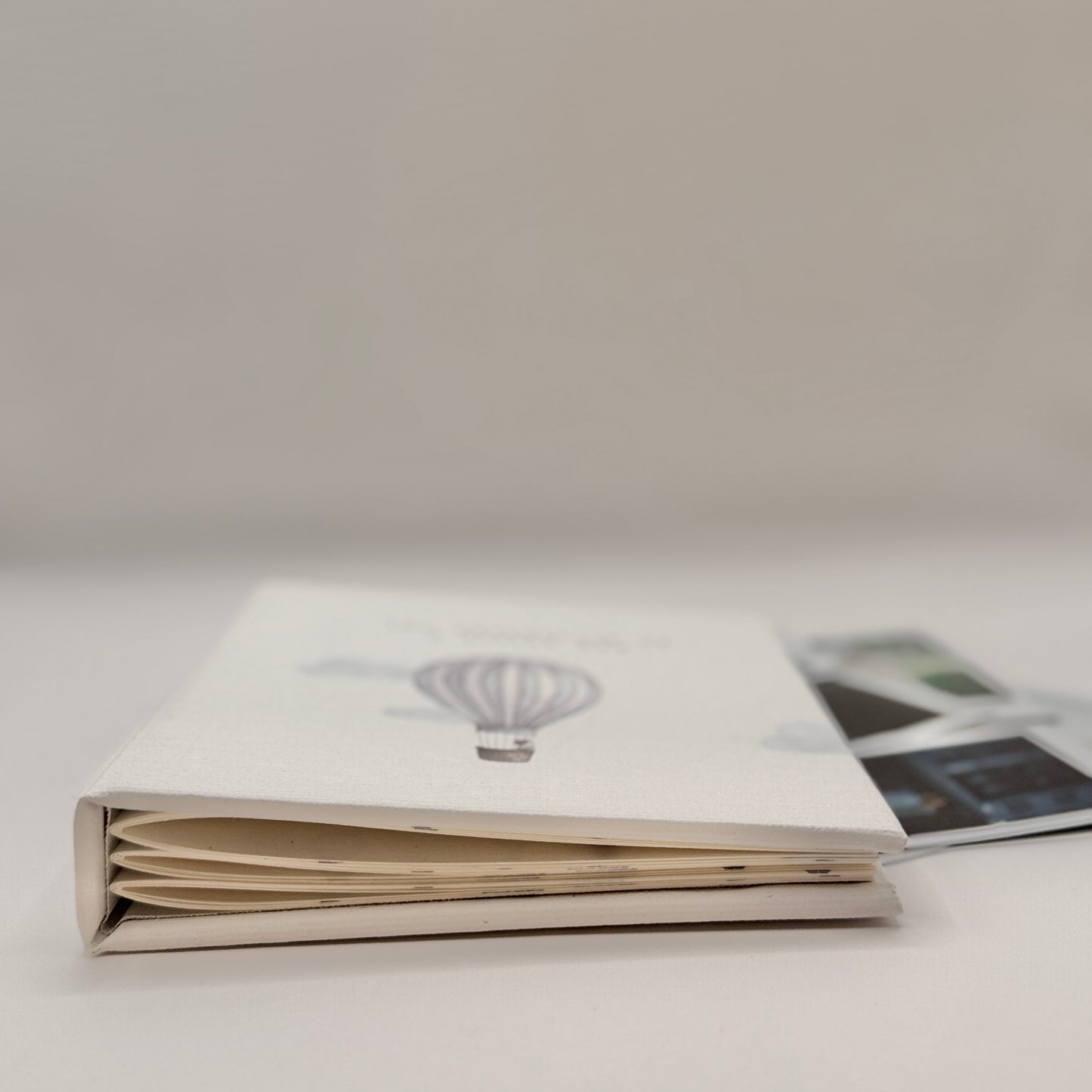 Personalized Boy Air Balloon Handmade Photo Album