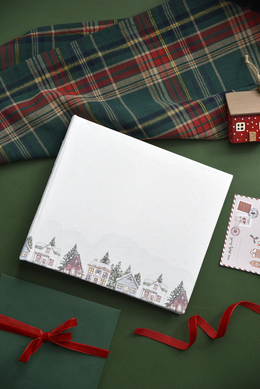 Personalized Winter Wonderland Handmade Photo Album