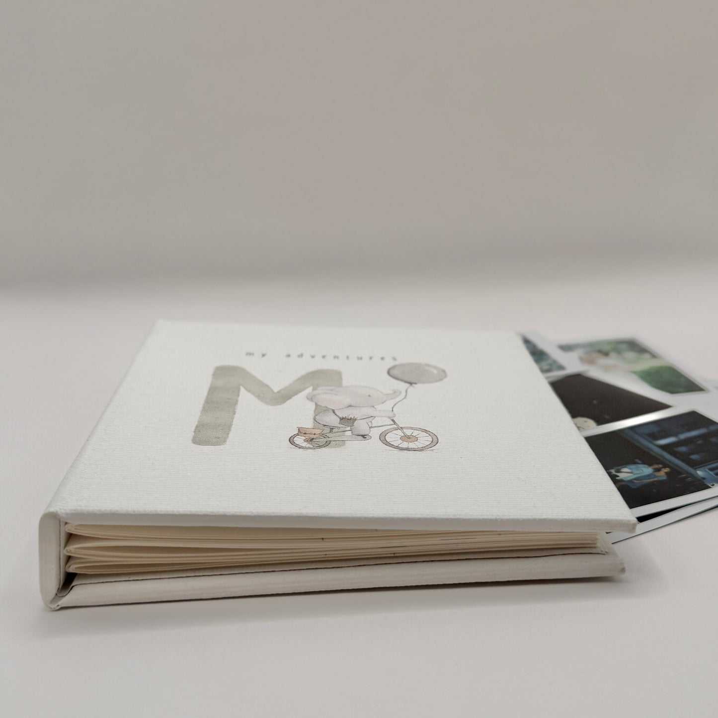 Personalized Elephant Letter Handmade Photo Album