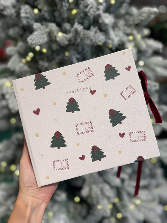 Personalized Holiday Christmas Tree Handmade Photo Album