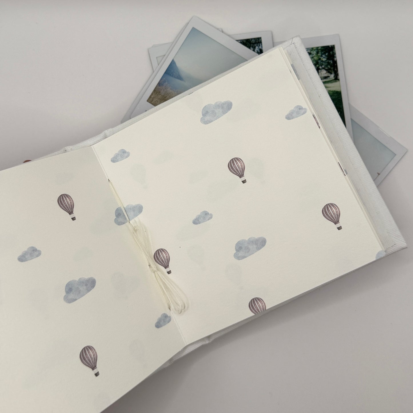 Personalized Girl Air Balloon Handmade Photo Album