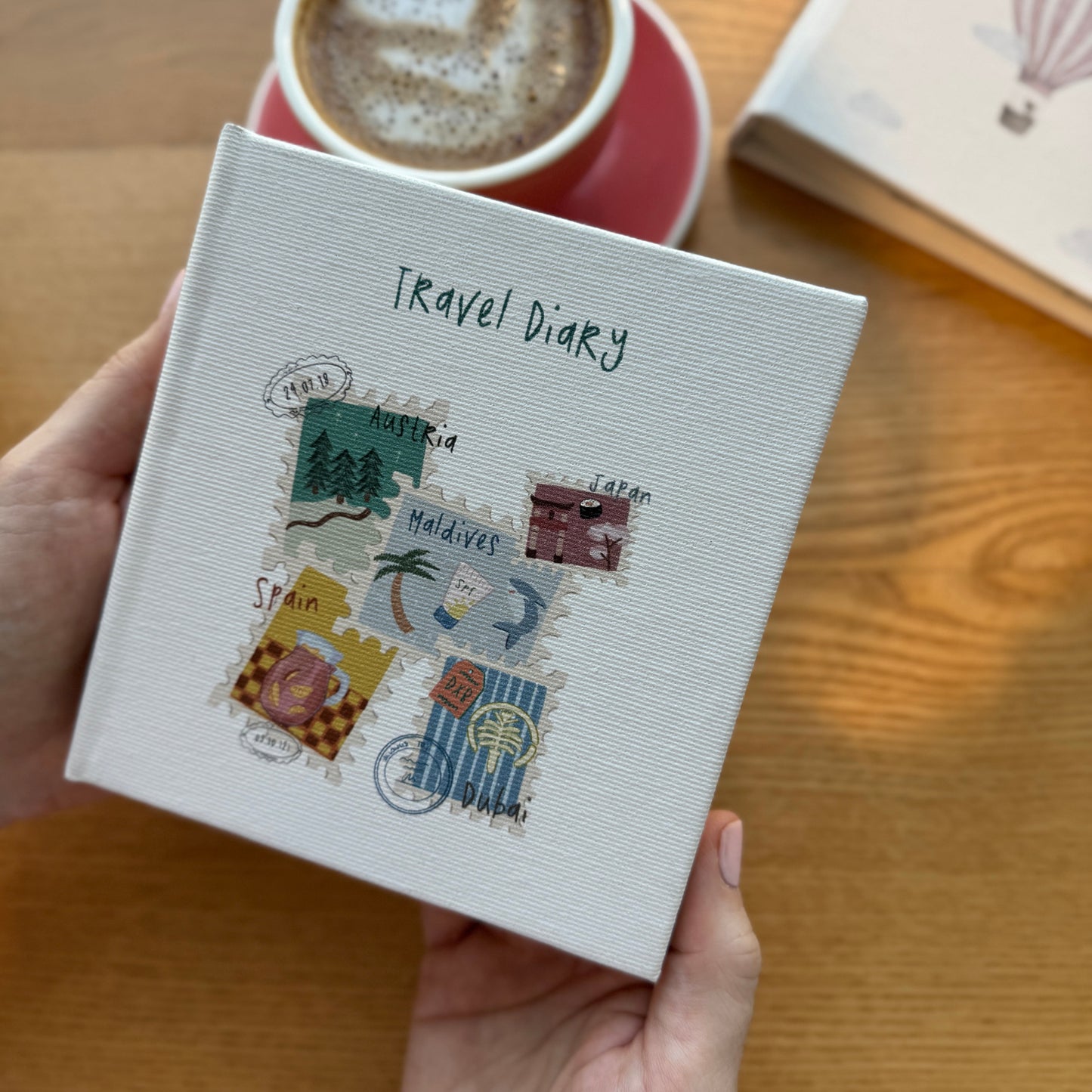 Personalized Travel Diary Handmade Photo Album