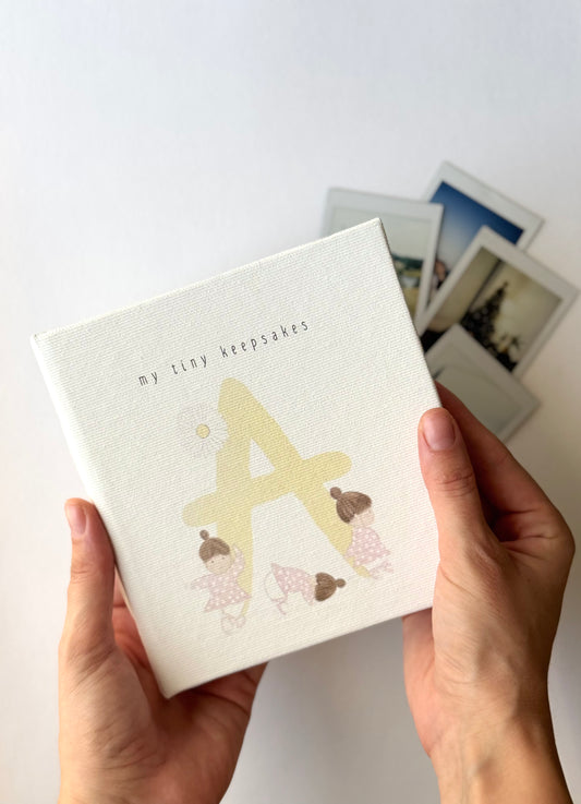 Ballerina Letter Mini Photo Album