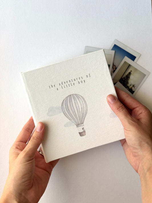 Boy Air Balloon Mini Photo Album