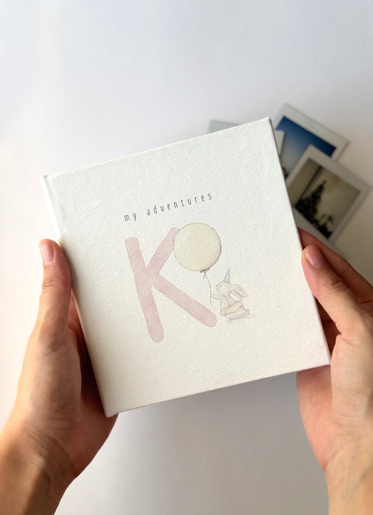 Bunny Letter Mini Photo Album