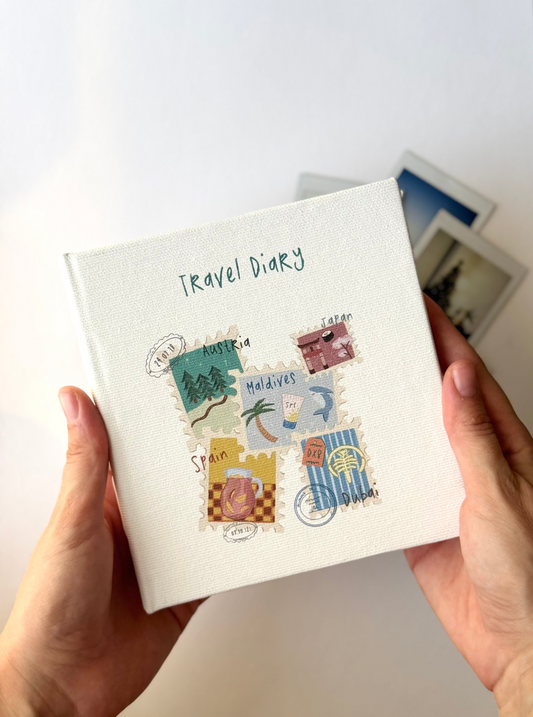 Personalized Travel Diary Handmade Photo Album